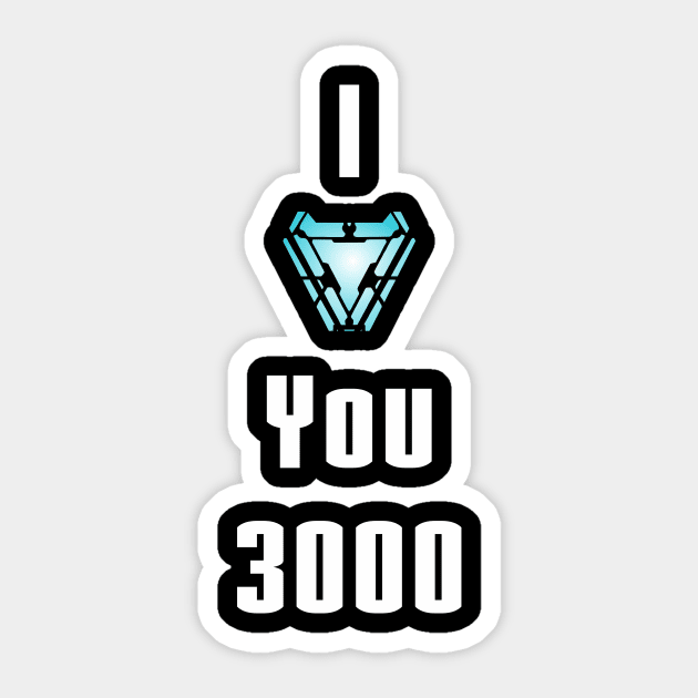 Love You 3000 01 Sticker by kaitokid